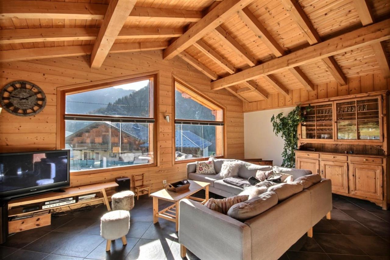 Chalet Individuel -Sauna - Wifi- Saint Jean D'Aulps - 14 Personnes - Chalet Coffy Dış mekan fotoğraf