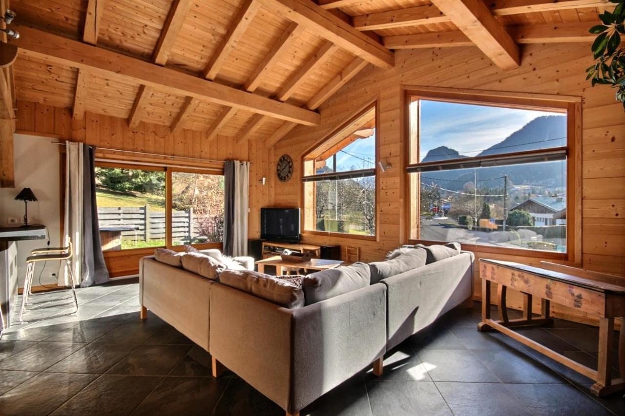 Chalet Individuel -Sauna - Wifi- Saint Jean D'Aulps - 14 Personnes - Chalet Coffy Dış mekan fotoğraf